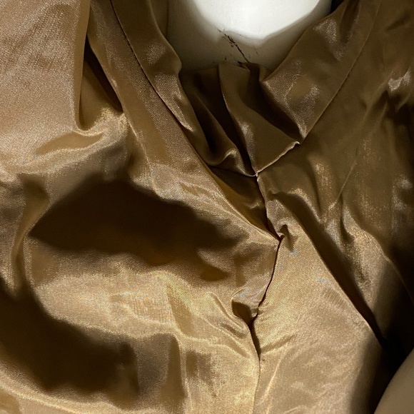 Vintage Long Brown Leather Coat - Picture 9 of 12